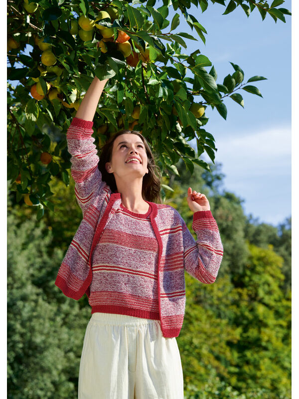 Lana Grossa JACKET  Filo Lurex, Summer Cashmere, Setasuri & Glamour