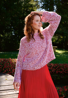 PULLOVER  Summer Softness & Frizzante from Lana Grossa