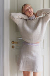 Lana Grossa PULLOVER & SKIRT Natural Alpaca Pelo