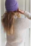 Lana Grossa PULLOVER & SKIRT Natural Alpaca Pelo