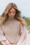 Lana Grossa SLIPOVER Natural Alpaca Pelo