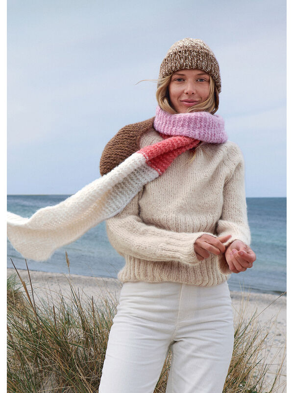 Lana Grossa SCARF Natural Alpaca Lungo