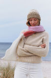 Lana Grossa SCARF Natural Alpaca Lungo