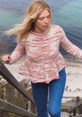 PULLOVER Natural Alpaca Pelo from Lana Grossa