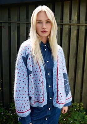 CARDIGAN Ecopuno & Silkhair from Lana Grossa