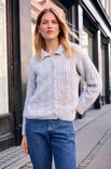 Lana Grossa TOP-DOWN-CARDIGAN Ecopuno & Silkhair