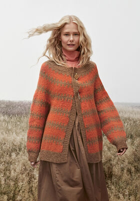 CARDIGAN Nebbia from Lana Grossa