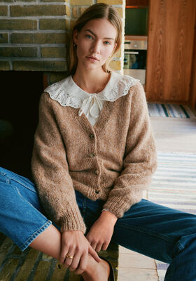 CARDIGAN Ecopuno & Setasuri from Lana Grossa