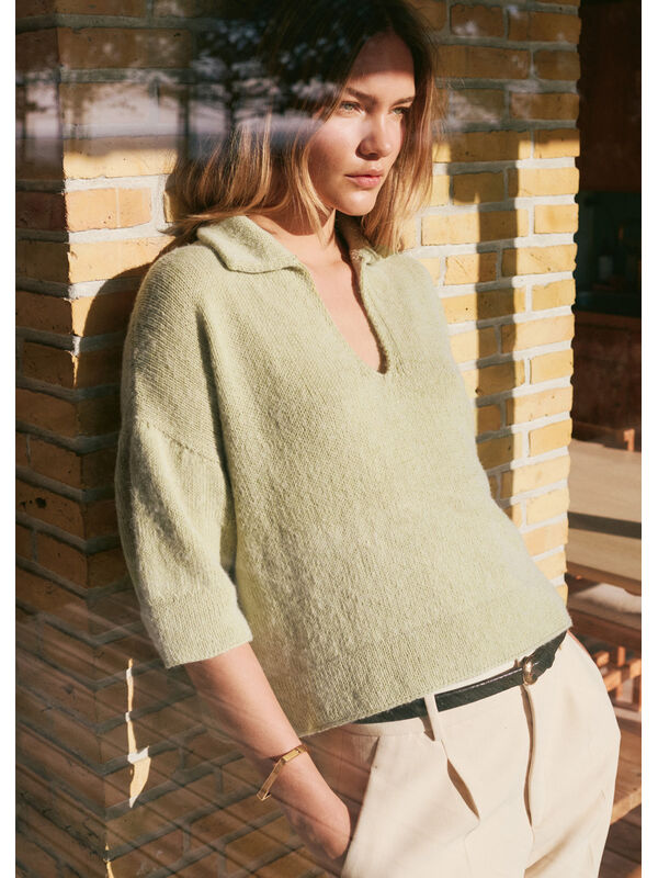 Lana Grossa POLO-SHIRT Ecopuno
