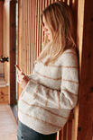 Lana Grossa PULLOVER Natural Alpaca Pelo