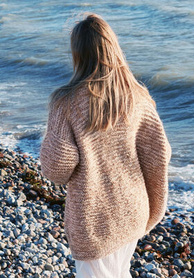 CARDIGAN Alpaca Pelo from Lana Grossa