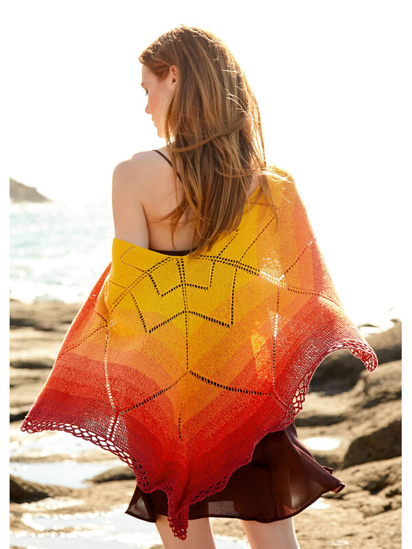 Lana Grossa SHAWL Twisted Summer Shades