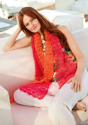 CROCHET SCARVES Silkhair from Lana Grossa