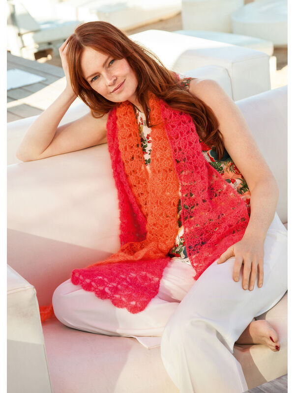 Lana Grossa CROCHET SCARVES Silkhair
