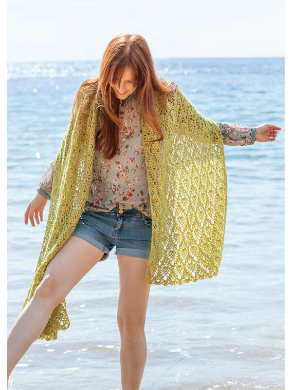Lana Grossa CROCHET SHAWL Ecopuno