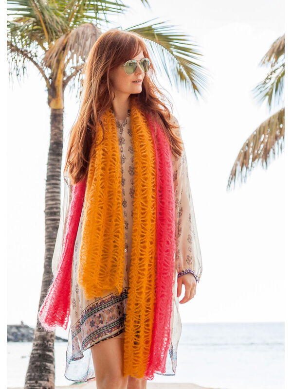 Lana Grossa CROCHET SHAWL Silkhair