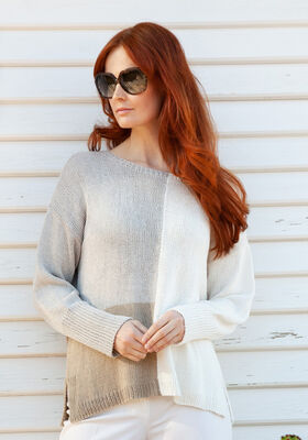 PULLOVER Solo Lino from Lana Grossa