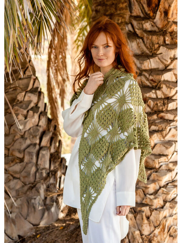 Lana Grossa CROCHET SHAWL Linarte