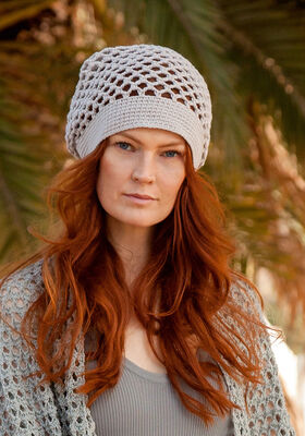 CROCHET HAT Organico from Lana Grossa