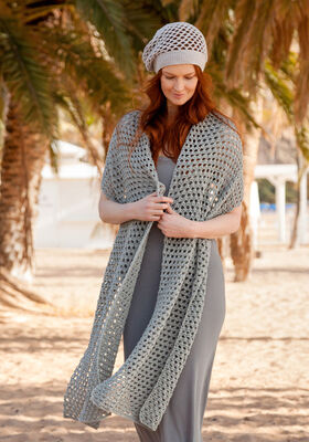 SHAWL Landlust Sommerseide from Lana Grossa
