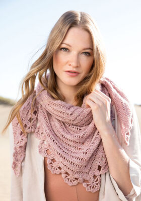 TRIANGULAR SHAWL Cashmere 16 Fine from Lana Grossa