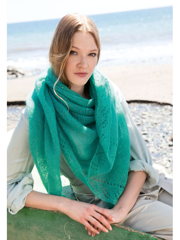 Lana Grossa TRIANGULAR SHAWL Silkhair