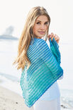 Lana Grossa TRIANGULAR SHAWL About Berlin Chilly Degradé