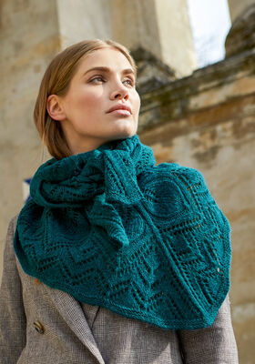 SHAWL Ecopuno  from Lana Grossa