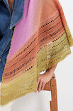Lana Grossa SHAWL Cool Wool Lace Hand-dyed