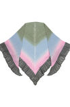 Lana Grossa SHAWL Cool Wool Lace Hand-dyed & Cool Wool Lace