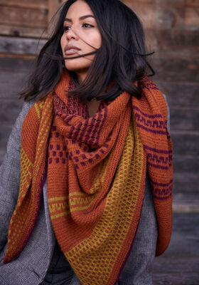 SHAWL Ecopuno from Lana Grossa