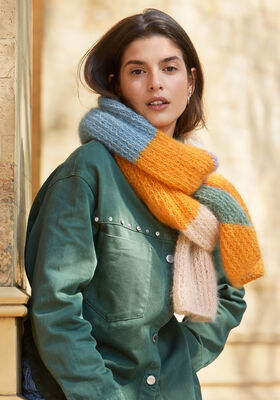 SCARF Silkhair from Lana Grossa