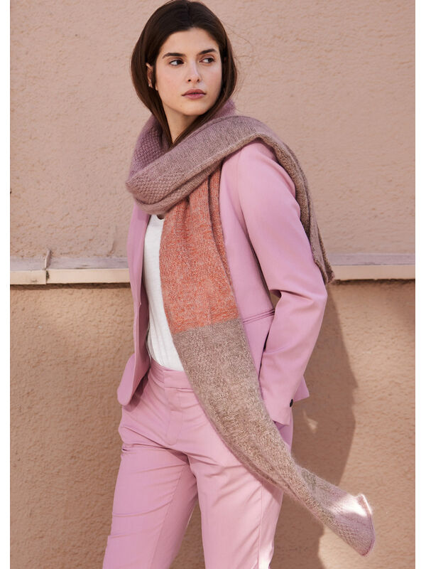 Lana Grossa SHAWL Cool Wool Lace Hand-dyed & Silkhair