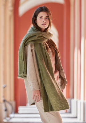 SHAWL Cool Wool Lace & Silkhair from Lana Grossa