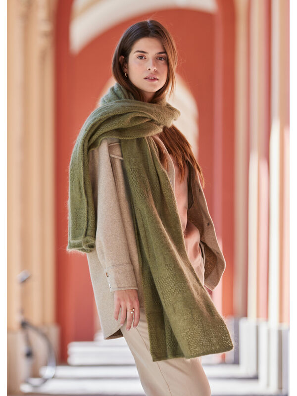 Lana Grossa SHAWL Cool Wool Lace & Silkhair