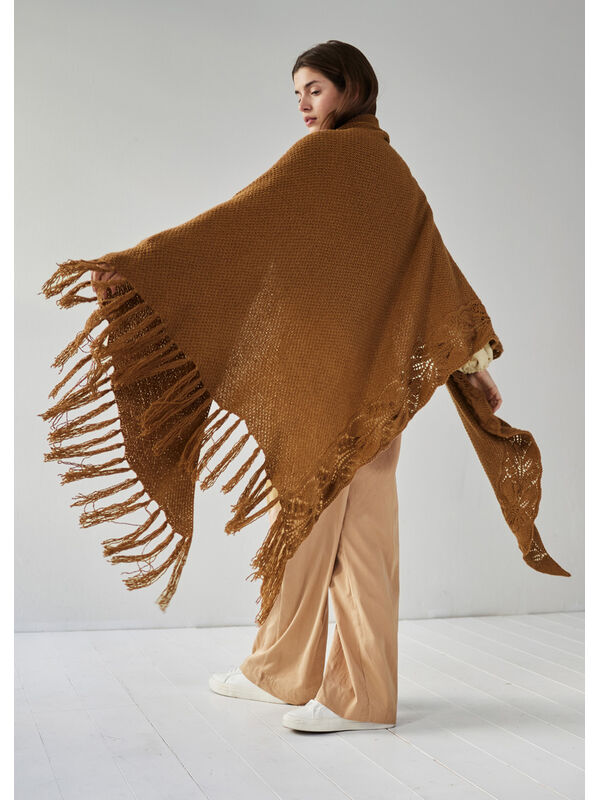 Lana Grossa TRIANGULAR SHAWL Cashmere Love