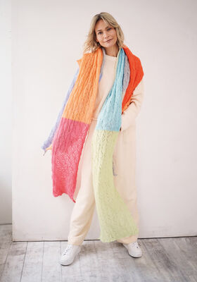 SHAWL Setasuri from Lana Grossa