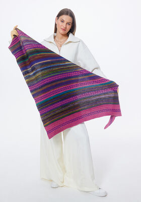 TRIANGULARSHAWL Colorissimo 2 & Ecopuno from Lana Grossa