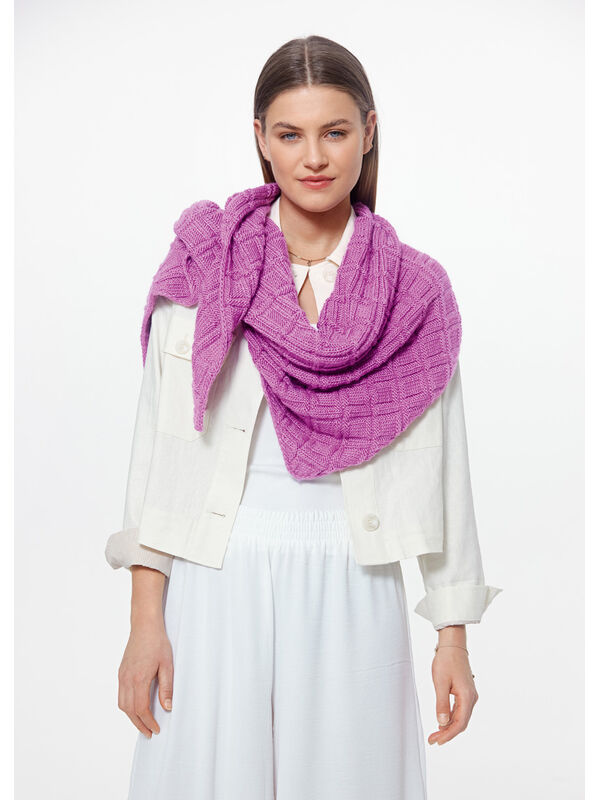 Lana Grossa TRIANGULAR SHAWL Setosa