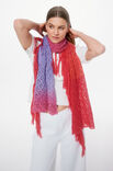 Lana Grossa CROCHET WRAP Merino Lace Aquarell & Cool Wool Lace