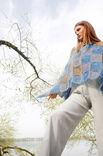 Lana Grossa CROCHET PONCHO Silkhair Print