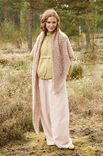Lana Grossa CROCHET SHAWL Natural Superkid Tweed