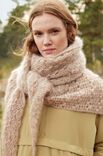 Lana Grossa CROCHET SHAWL Natural Superkid Tweed