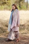 Lana Grossa SCARF Natural Superkid Tweed