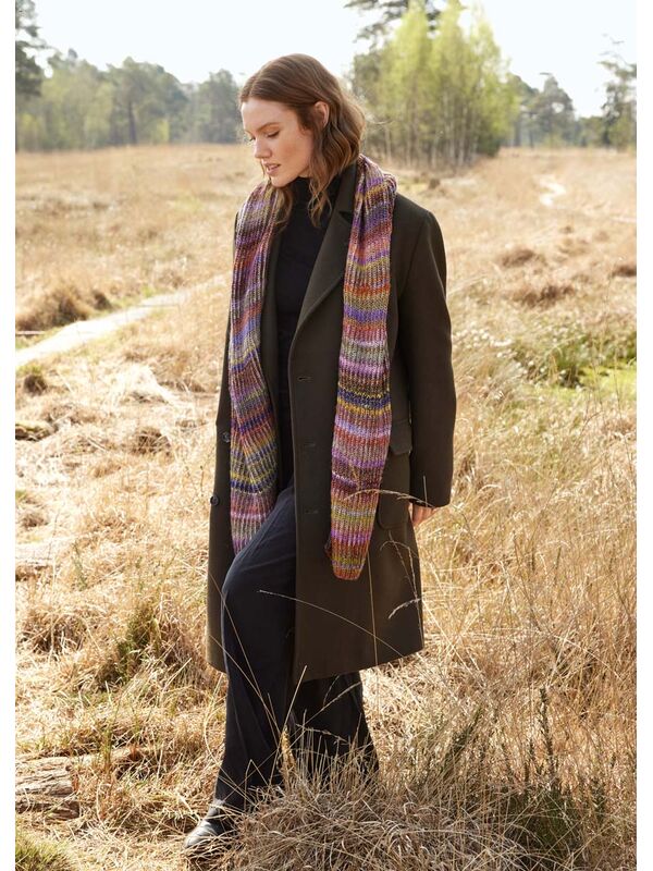 Lana Grossa SCARF Colorissimo, Ecopuno & Brillino