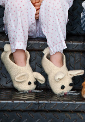 SLIPPERS Feltro from Lana Grossa