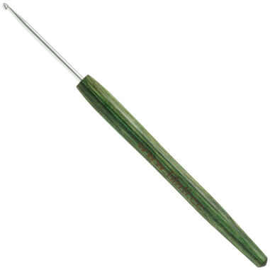Lana Grossa Crochet hook aluminum with handle design-wood Signal 2,5mm