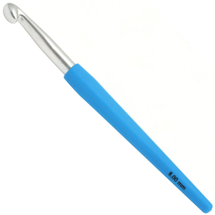 Lana Grossa Crochet hook design color (with soft grip) 8mm