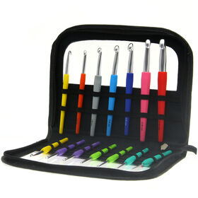 Lana Grossa  Crochet hook-set design color (with soft grip)