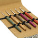 Lana Grossa Crochet hook-set design-wood Signal small (brown)